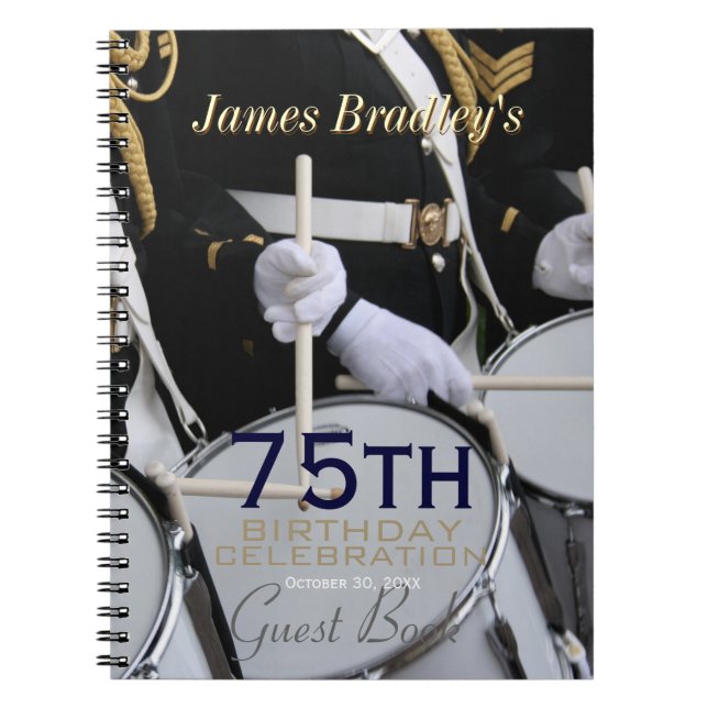 Carnet Royal British Band 75e anniversaire (Devant)