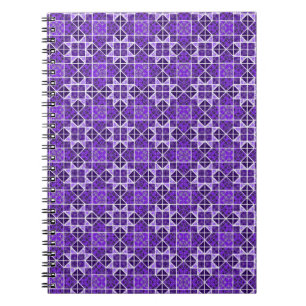 Carnet Royal Purple Weathervane Bloc géométrique