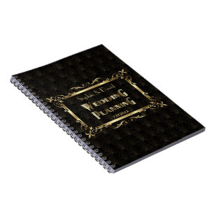 Carnet Royal Roaring 20s Gold Art Déco Wedding planner
