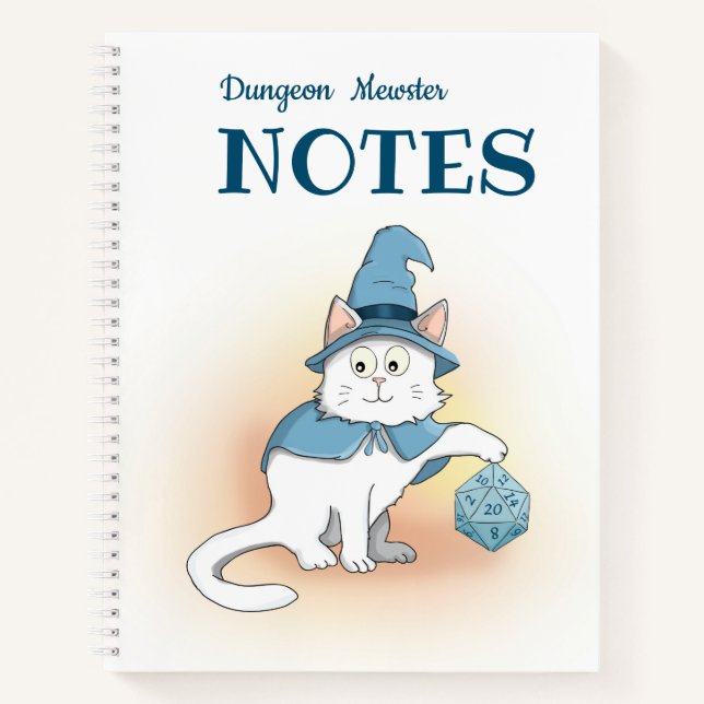 Carnet Rpg Dungeon Mewster Cat (Devant)
