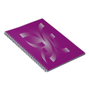 Carnet Rubans magenta