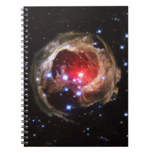 Carnet Ruby Red Supergigantesque étoile poussière