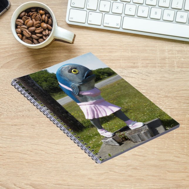 Carnet Rue Attraction Fish Girl Statue (In Situ)