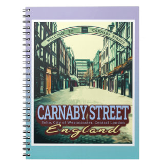 CARNET RUE CARNABY - SOHO - LONDRES ANGLETERRE