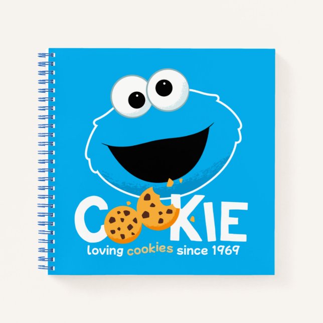 Carnet Rue Sésame | Cookie Monster Lookies (Devant)