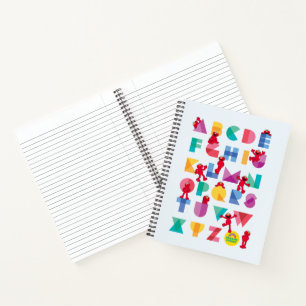 Carnet Rue Sésame   Elmo Alphabet