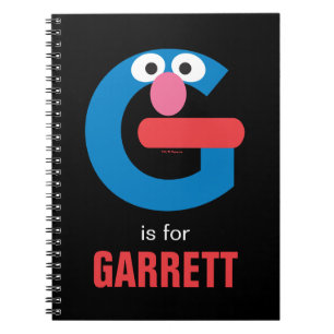 Carnet Rue Sésame   G est pour Grover