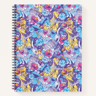 Carnet Rue Sésame Motif de danse Super