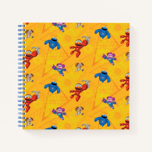 Carnet Rue Sésame | Motif des constructeurs mécaniques (Devant)