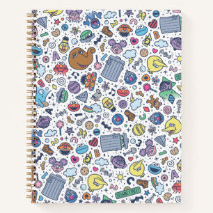 Carnet Rue Sésame Sesame Pals DoodMotif