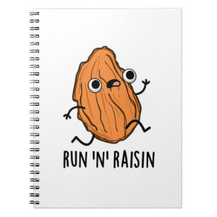 Carnet Run N Raisin Funny Food Pun
