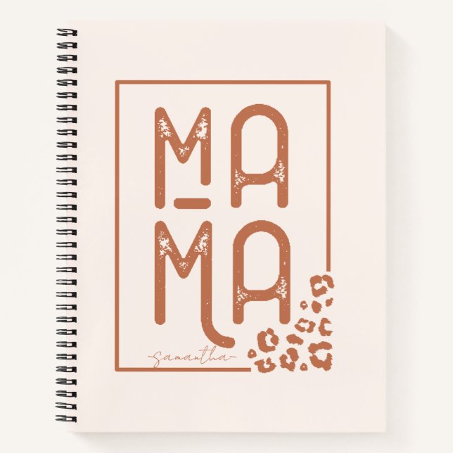 Carnet Russe Boho Mama (Devant)