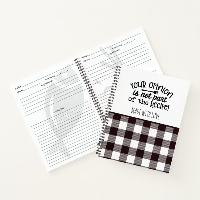 Carnet Rustic Farmhouse a déposé votre opinionRecette (Intérieur)
