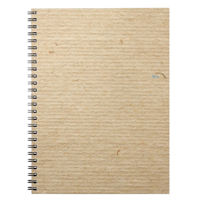 Carnet Rustic Kraft Papier : Arrière - plan texturé. (Devant)