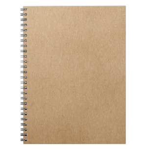 Carnet Rustic Kraft Simple Élégant Bohème