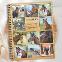 Rustique Personnalisé Pet Horse Lover Photo Collag