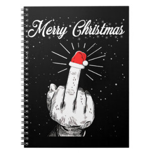 Carnet Ruy Joyeux Noël Moyen Doigt Xmas Vilain