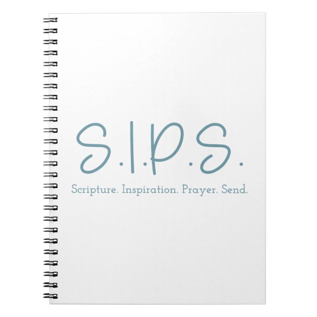 Carnet S.I.P.S. - Bleu (Devant)