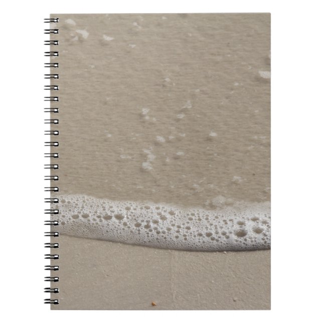 Carnet Sable et mousse de mer (Devant)
