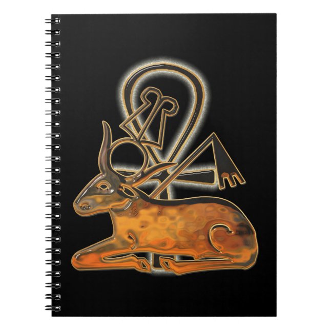 Carnet Sacré Bull Egyptien 3D (Devant)