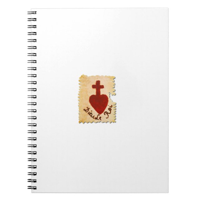 Carnet Sacré-Coeur Vendée-Dieu, le Roi catholique (Devant)