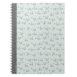 Carnet Sage Minimalist Cat Line Art Notebook