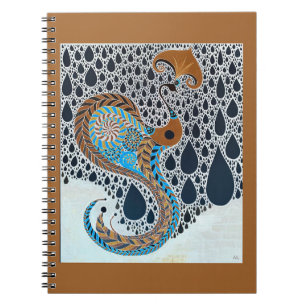 Carnet Sahara Pearls Tribal Exotic Peacock