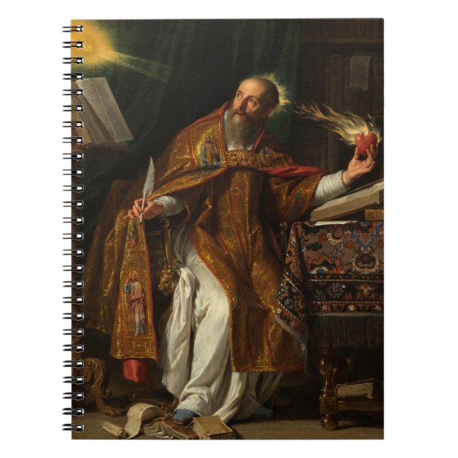 Carnet Saint Augustine, 1645 par Philippe de Champaigne (Devant)