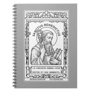 Carnet Saint Benoît de Nursie Saint catholique Père 