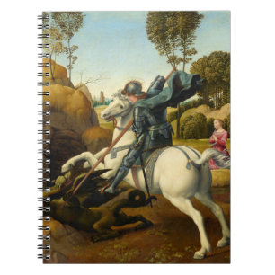 Carnet Saint George et le Dragon, 1506 par Raphael