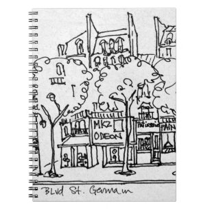 Carnet Saint-Germain-des-Prés  Paris, France