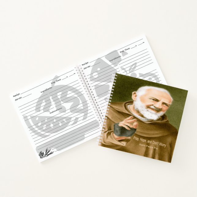 Carnet Saint Padre Pio (Intérieur)