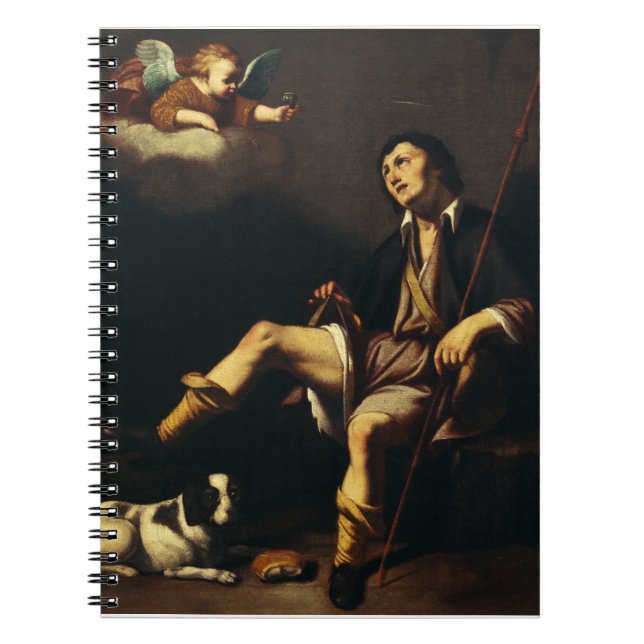 Carnet Saint Roch et l'Ange par Guy François (Devant)