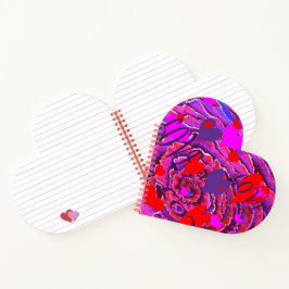 Carnet Saint Valentin coeur et amour