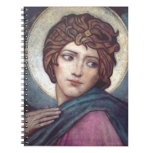 Carnet Sainte Brigitte de Kildare Art sacré celtique (Devant)