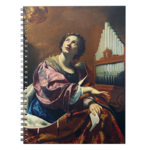 Carnet Sainte Cécile Premium "Concert céleste" Impression