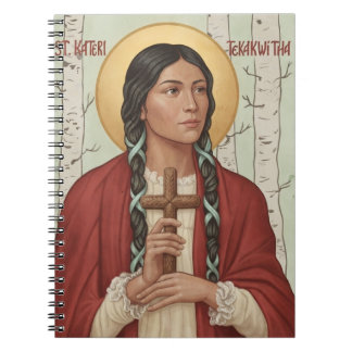 Carnet Sainte Kateri Tekakwitha Sainte Catholique Lys Moh