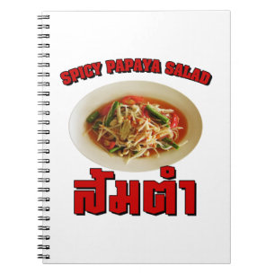 Carnet Salade de Papaya épicé [Som Tam] ... Thai Lao Food