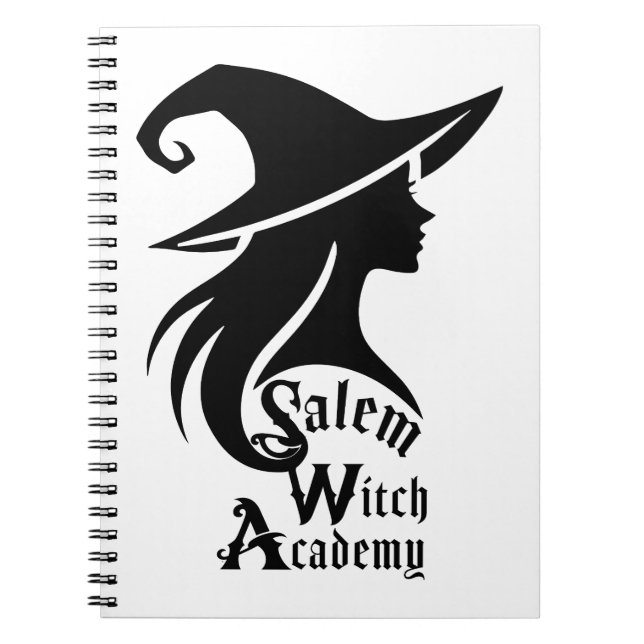 Carnet Salem Witch Academy Halloween Wiccan sorcières (Devant)