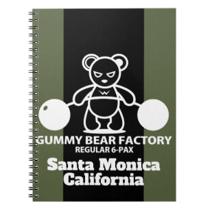 Carnet Salle De Fitness Gummy Bear Factory