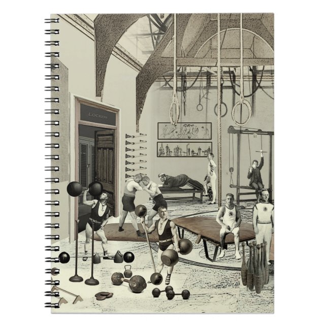 Carnet Salle De Sport Victorienne (Devant)