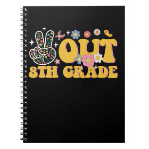 Carnet Salut 8e année, dernier jour d'école groovy