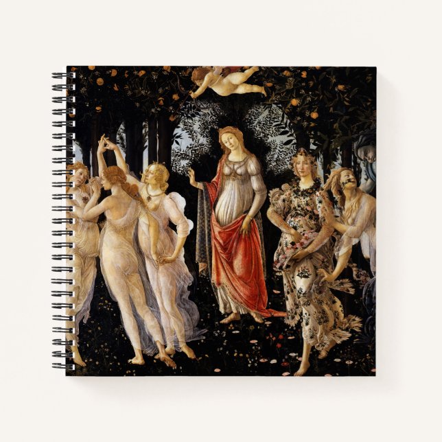 Carnet Sandro Botticelli - La Primavera (Devant)
