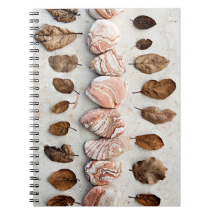 Carnet Sandstone Et Feuilles