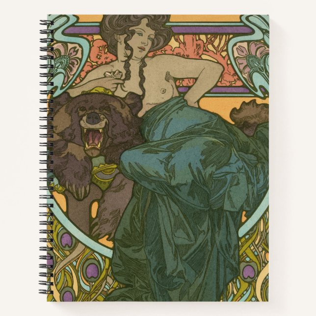 Carnet Sans titre par Alphonse Mucha (1902) (Devant)