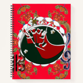 Carnet Santa Claus Rouge