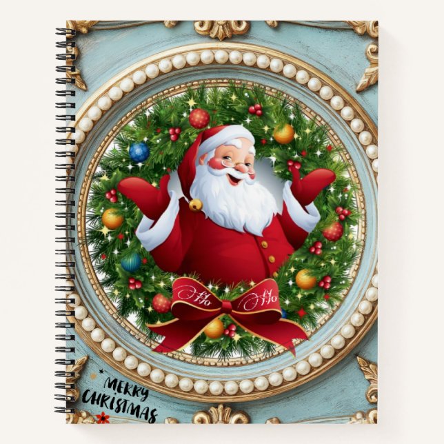 Carnet Santa Noël  (Devant)