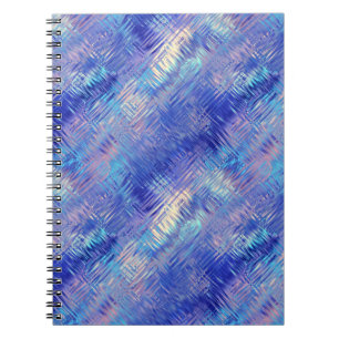 Carnet Sapphire Blue Scribbled Texture