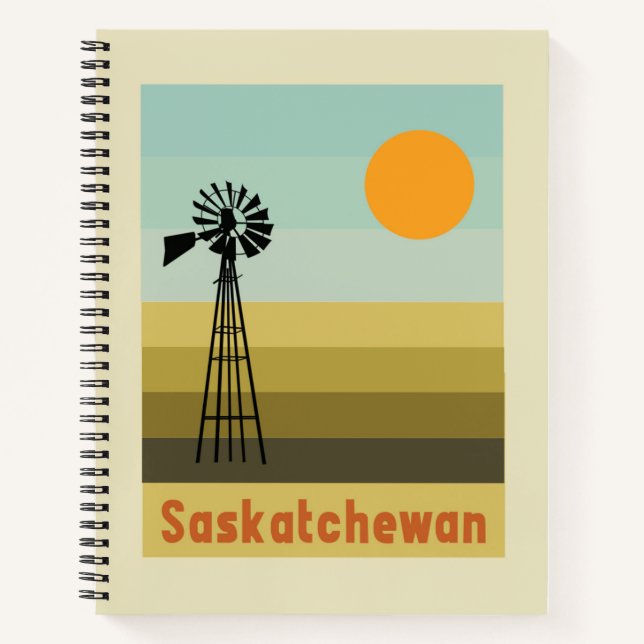 Carnet Saskatchewan Canada (Devant)