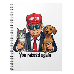 Carnet Sauvez les animaux de compagnie Trump Election